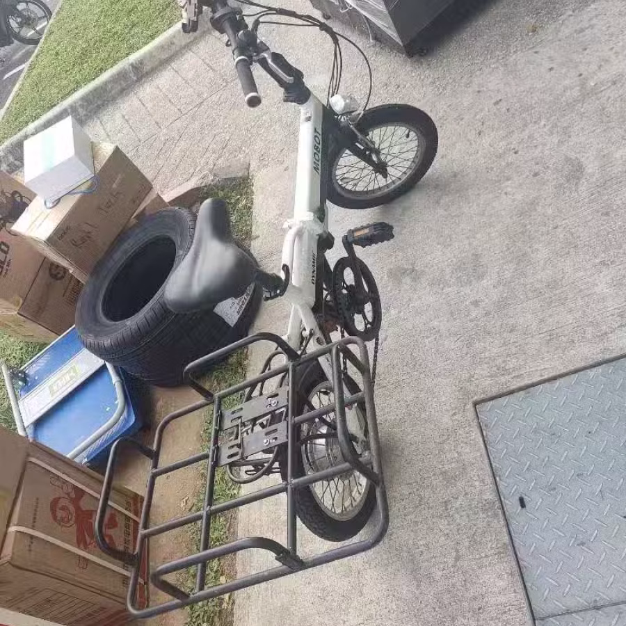 mobot助力车带橙色标签 图片 1