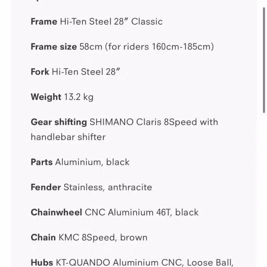  Siech Cycles Men Race 8 Black 图片 7