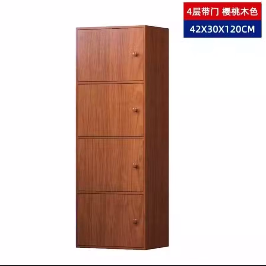 柜子，樱桃木色 图片 2