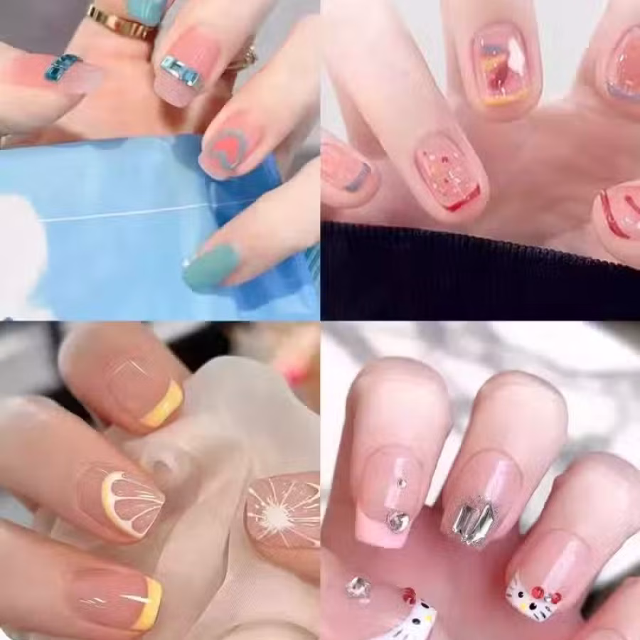 穿戴甲美甲 图片 1