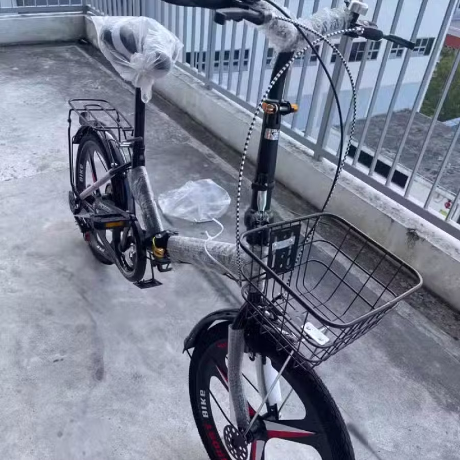 三刀轮折叠自行车 图片 2