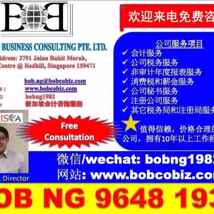 新加坡专业会计，税务，秘书,注册开新公司等服务 图片 5