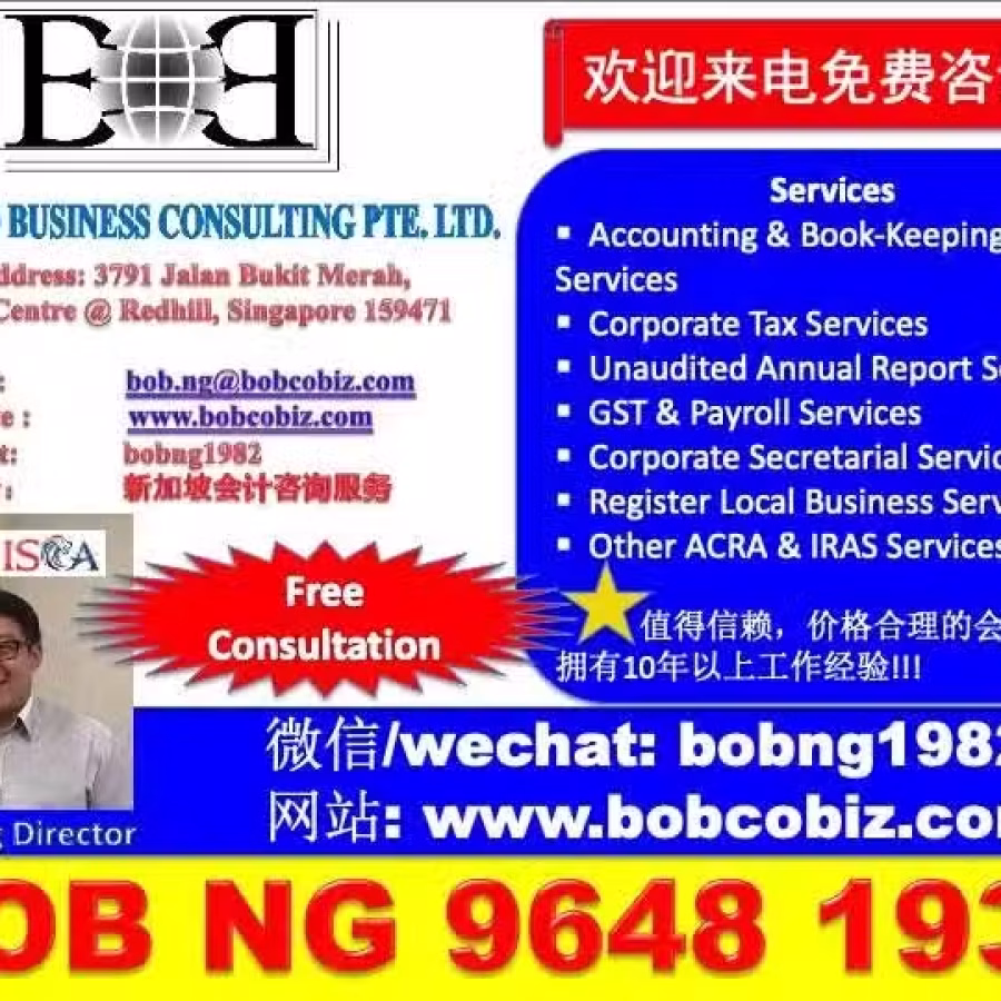 新加坡专业会计，税务，秘书,注册开新公司等服务 图片 6
