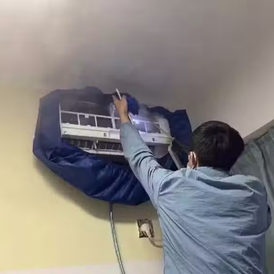 专业清洗空调冷气室内室外机 图片 3