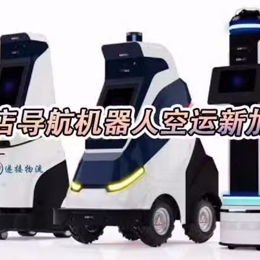 智能配送机器人空运新加坡双清到门服务 图片 1