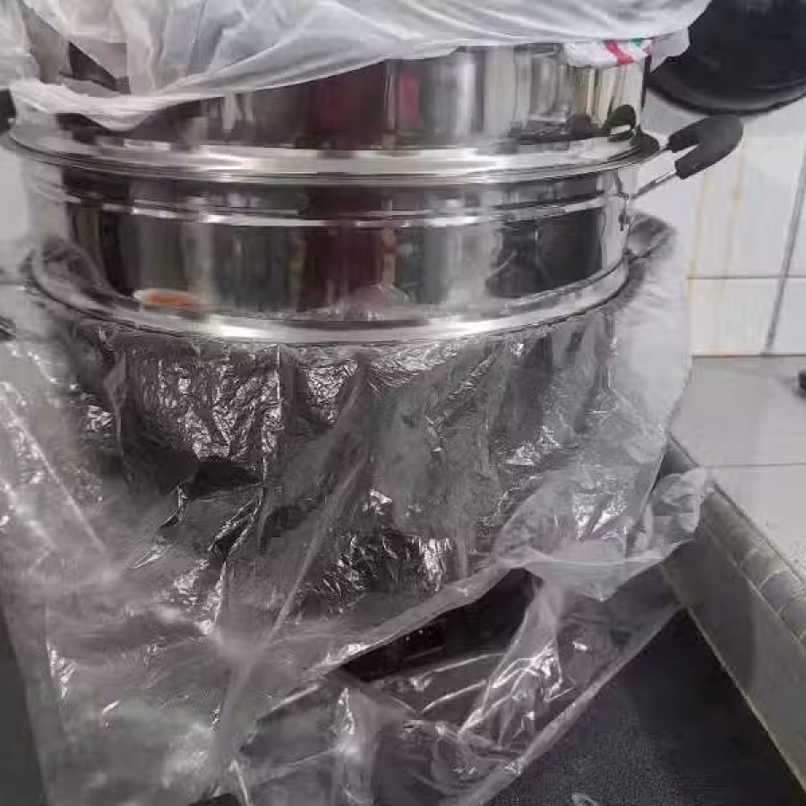 欲朗东600105家用多功能电炒锅32cm，两层蒸笼30元自提，全新未使用过 图片 2