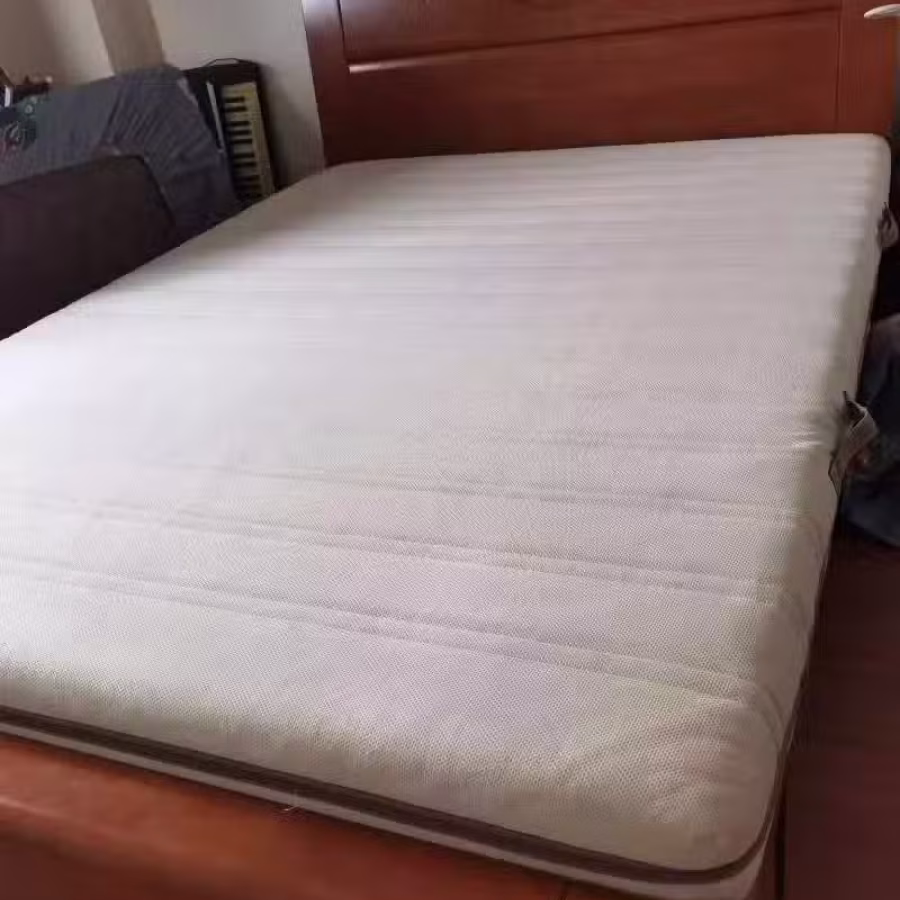 Queen size 双人床架+床垫+床头柜 图片 3