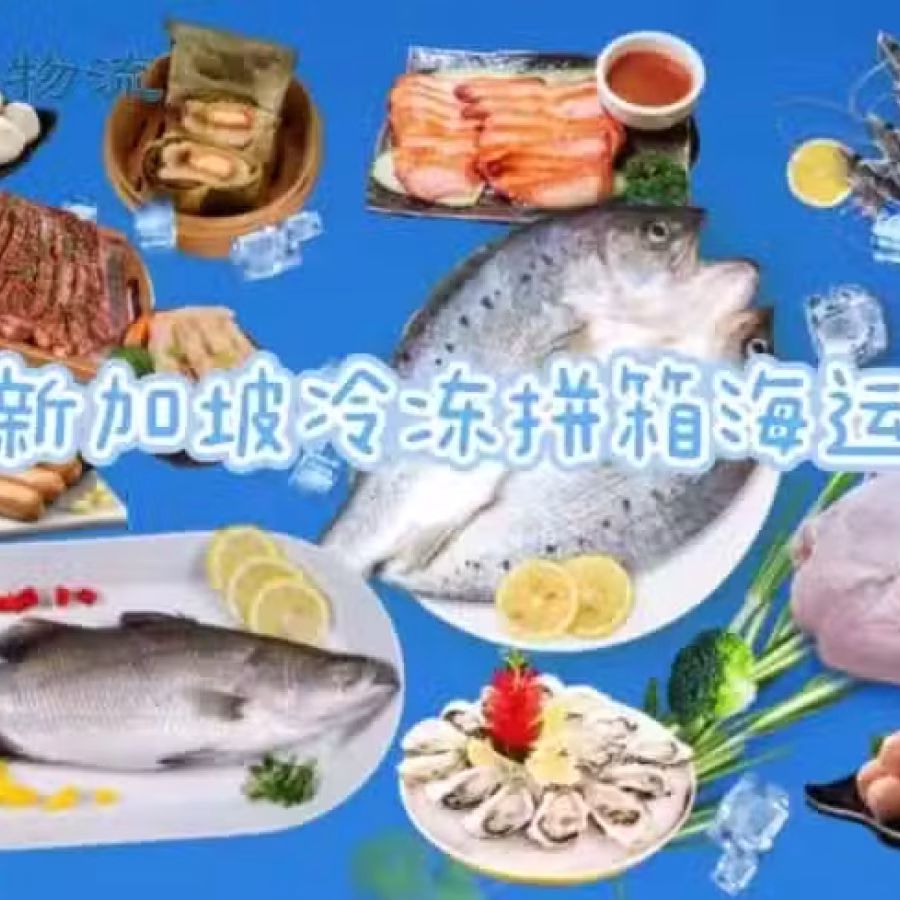 批量海鲜在线运输，新加坡冷链全程-18度 图片 1
