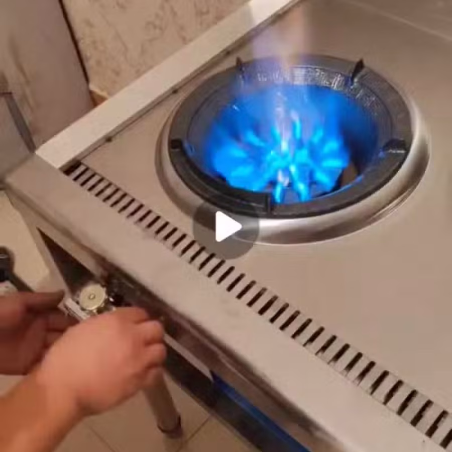 加厚白钢双炒炉出售 图片 2