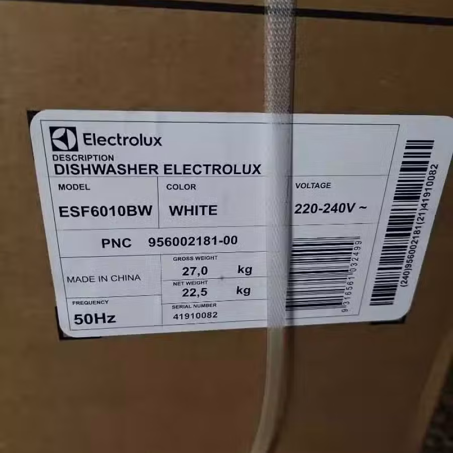 Electrolux dishwasher MODEL （ESF6010BW） 图片 2