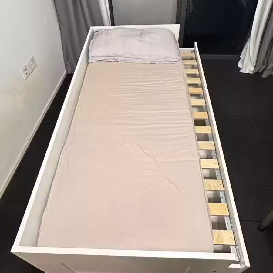多功能单人床 + 床垫 图片 3