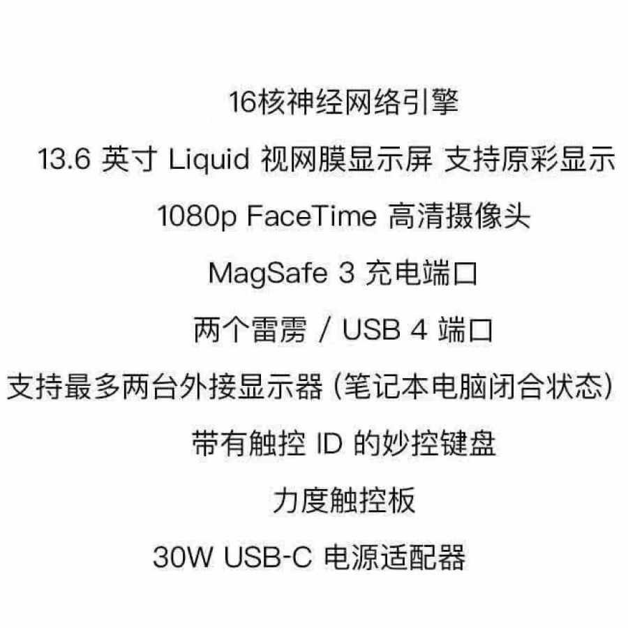 MacBook Air M3 16+256G Brand new inactiv 图片 3