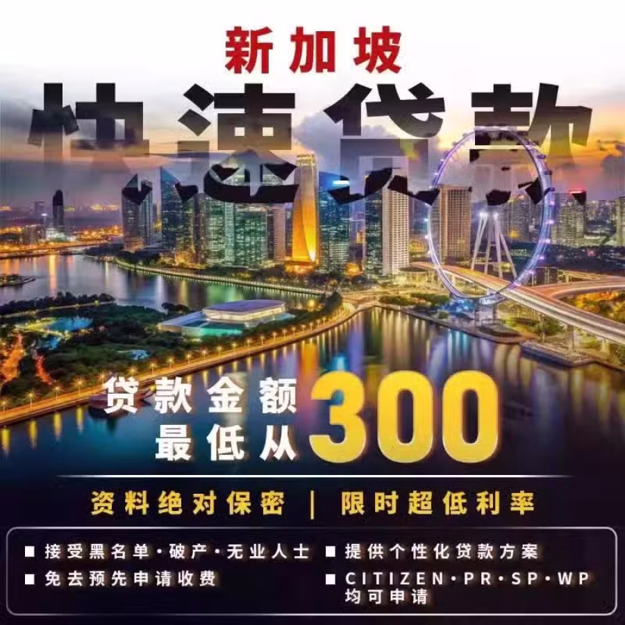 新加坡贷款服务 （诚信经营，快速服务，无抵押金） 图片 1