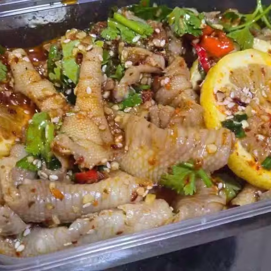 各种口味有骨 无骨 鸡爪$8/盒 图片 3