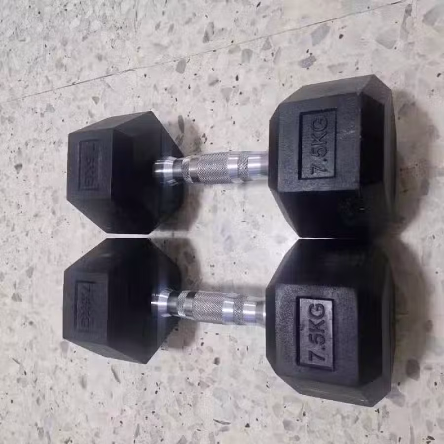 铔铃亚铃一对，纯金属，小巧 图片 2
