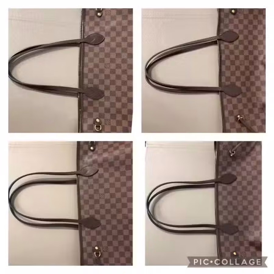 Lv Neverfull 购物袋换植鞣皮 图片 1
