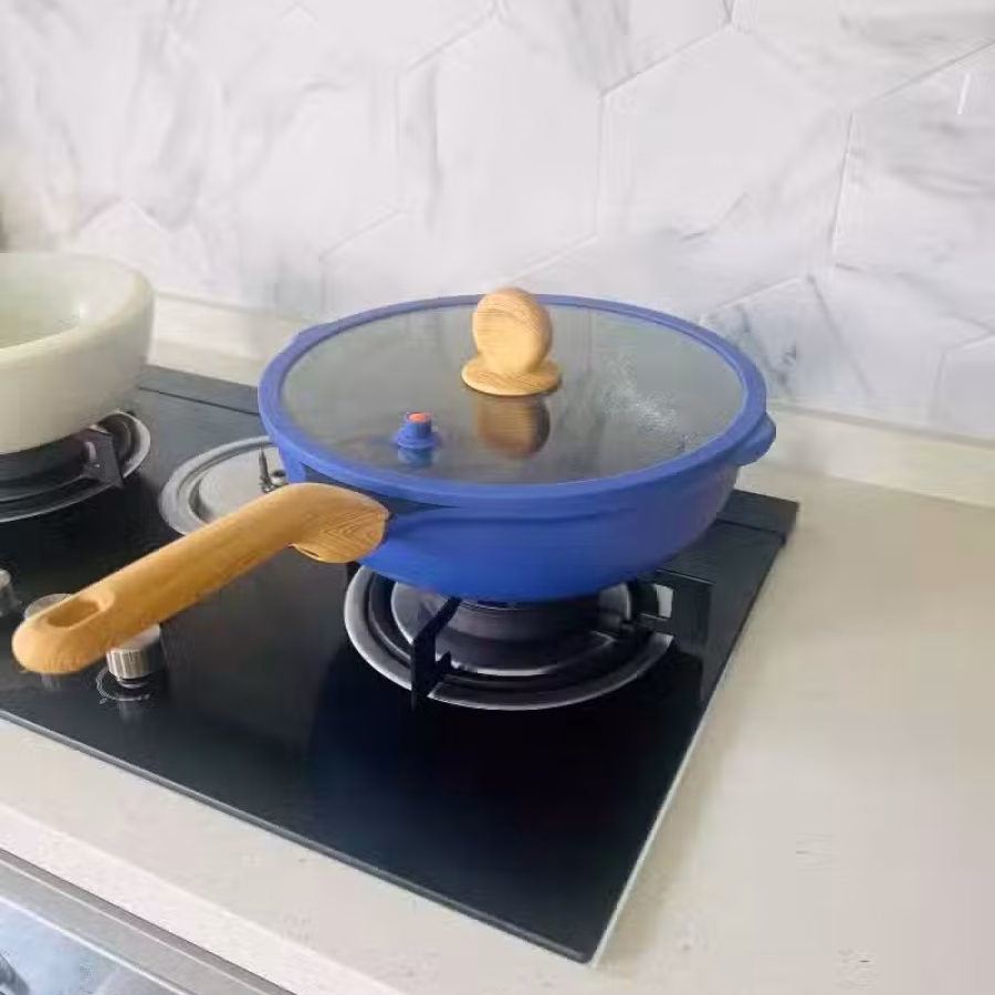 炒锅带蒸笼 图片 4