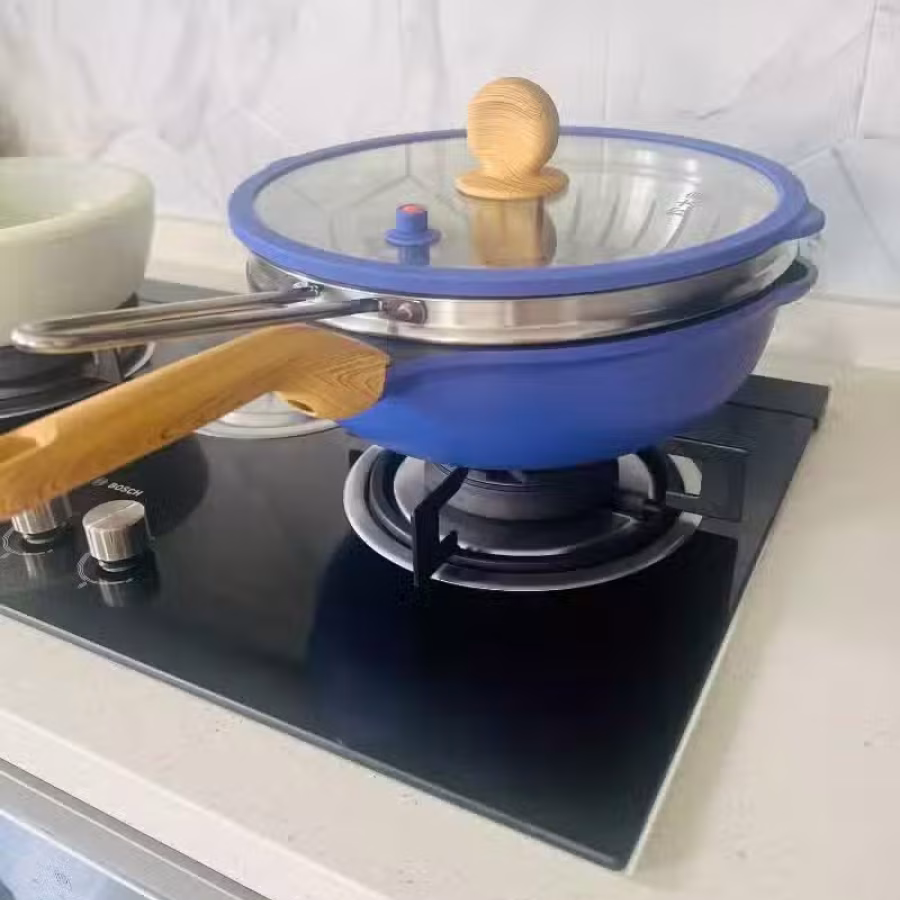 炒锅带蒸笼 图片 7