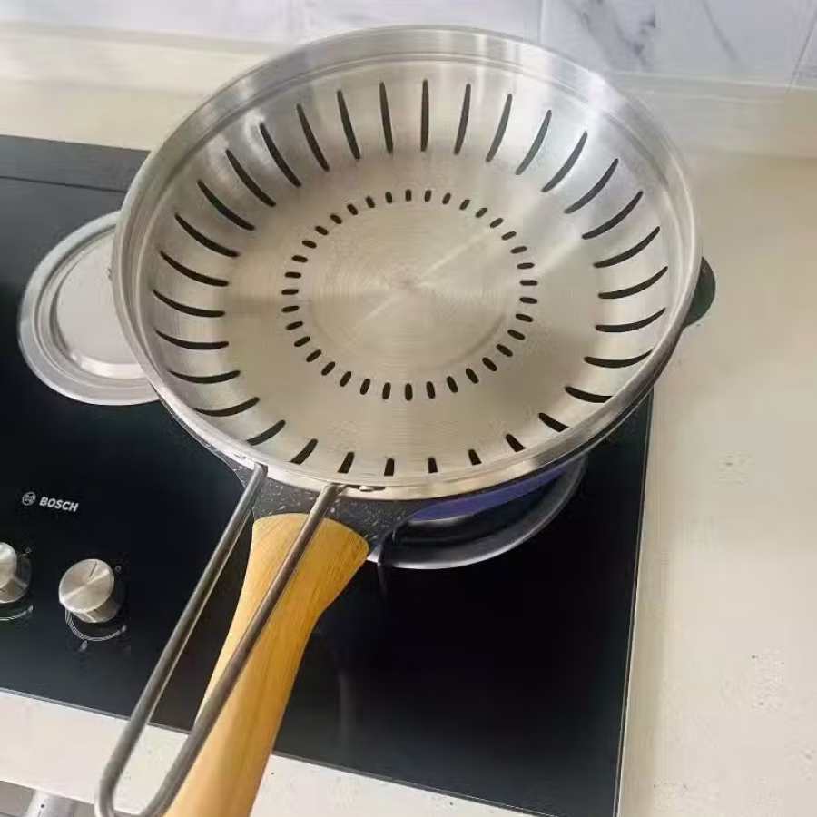 炒锅带蒸笼 图片 8