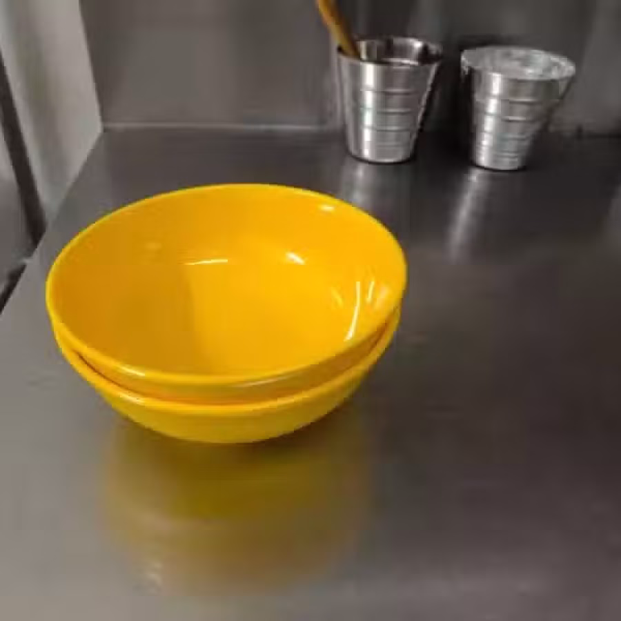 电饭锅，电热档，冰柜，蒸笼，白钢桌子，鱼汤碗，盘子 图片 2