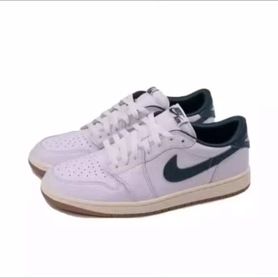 新鞋aj1 og 白绿us7.5 40.5码 图片 3