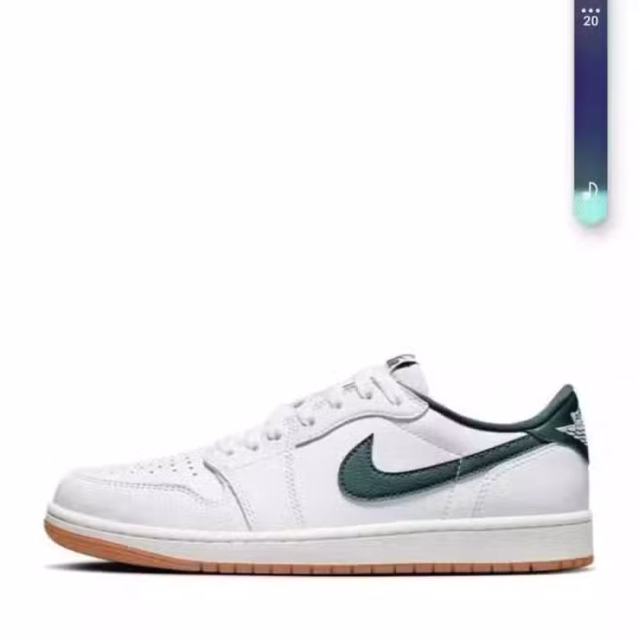 新鞋aj1 og 白绿us7.5 40.5码 图片 4