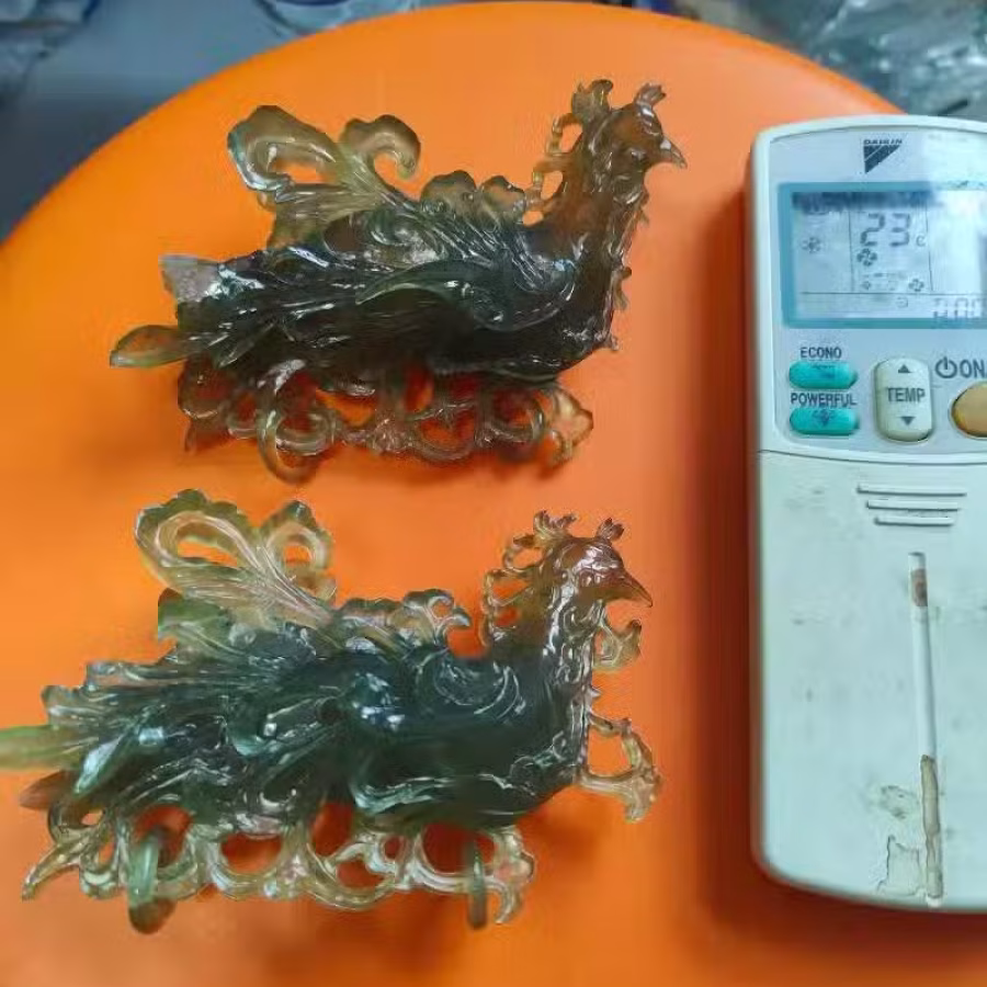 玉凤凰一对 图片 2