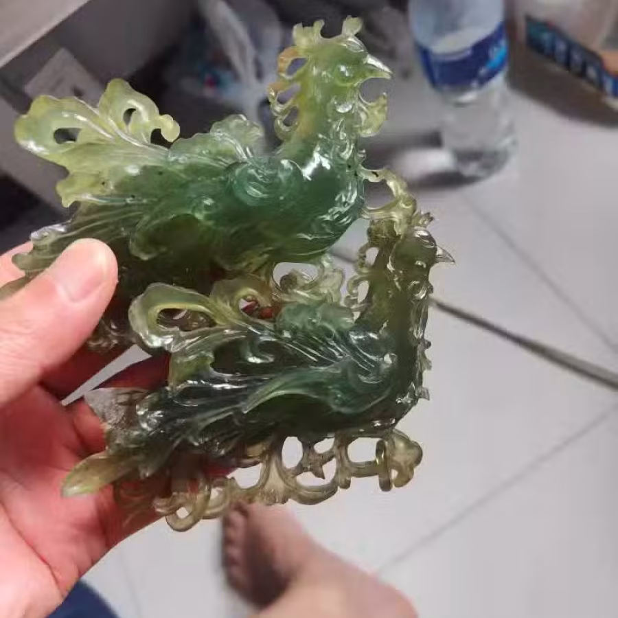 玉凤凰一对 图片 4