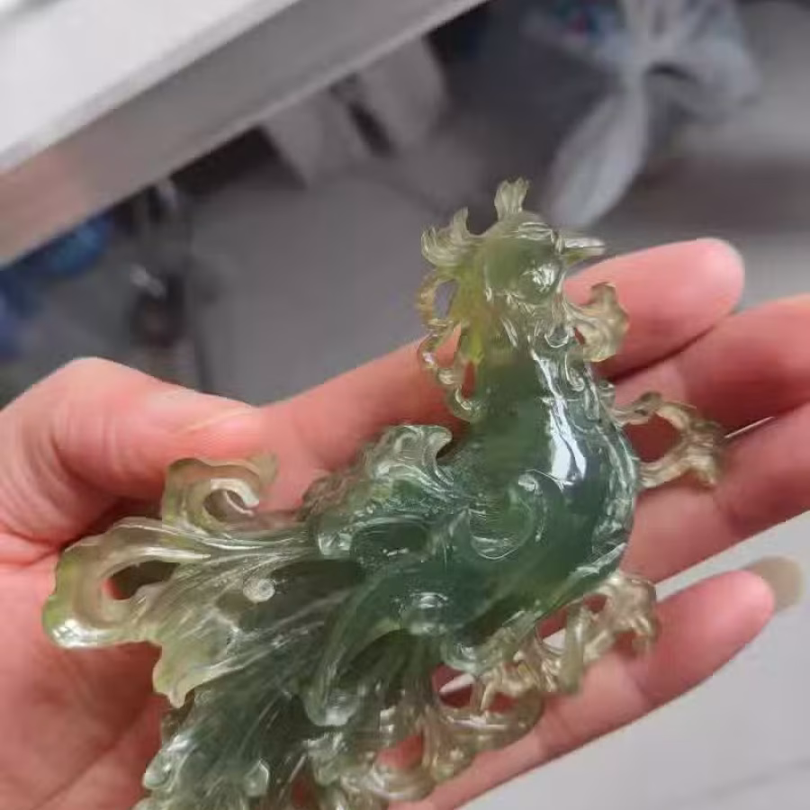 玉凤凰一对 图片 5