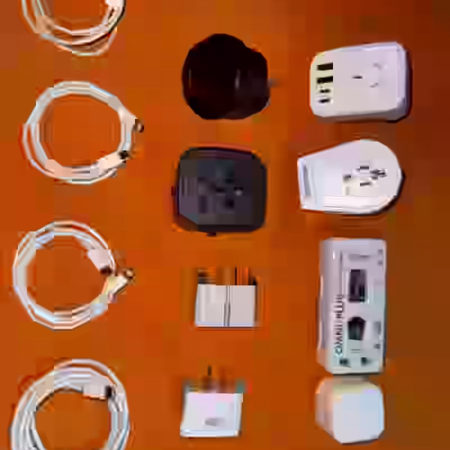  出国旅行神器全套打包！Apple 原装线+全球插头+多口USB插座  图片 2