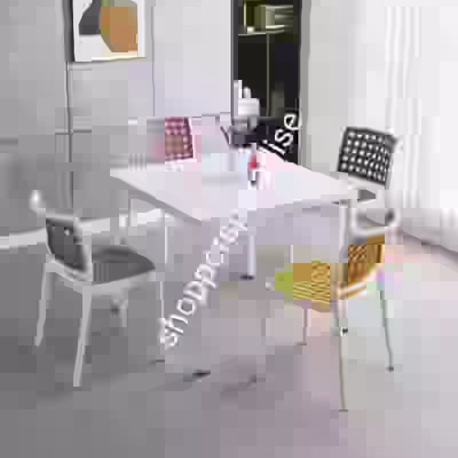 塑料椅 家用 户外 Nordic Dining Chair Household  图片 3
