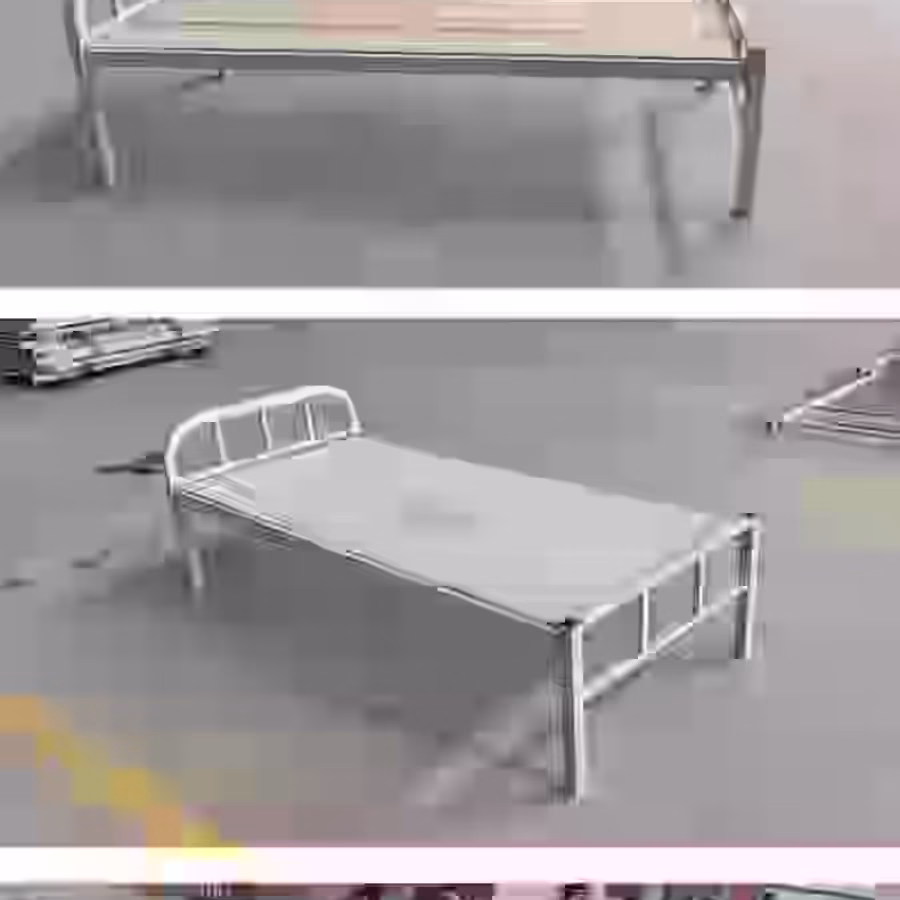 上下床上下铺铁架床宿舍床单人床双人床 图片 11