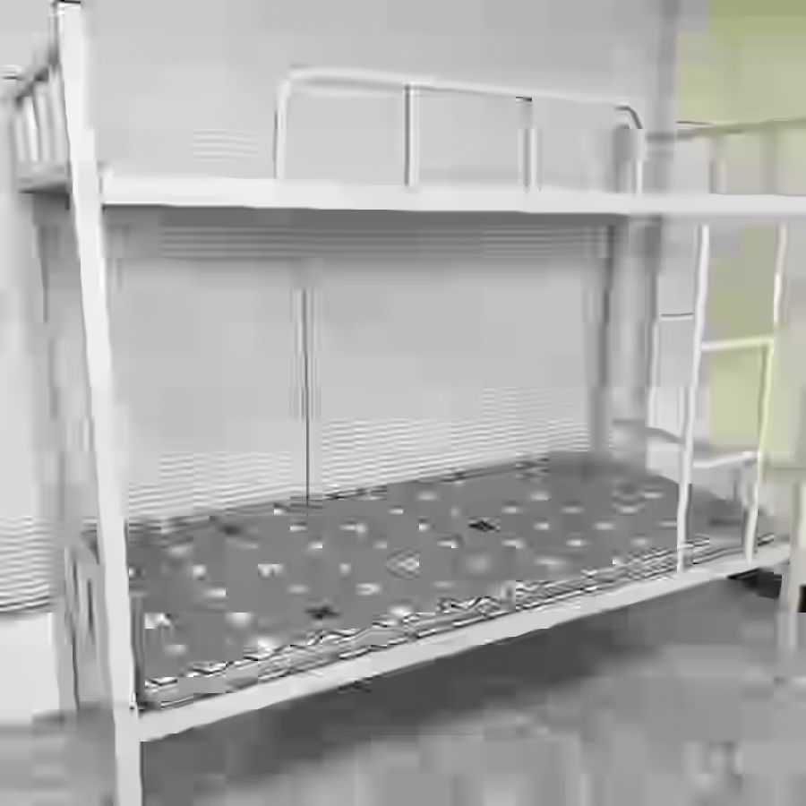 上下床上下铺铁架床宿舍床单人床双人床 图片 5