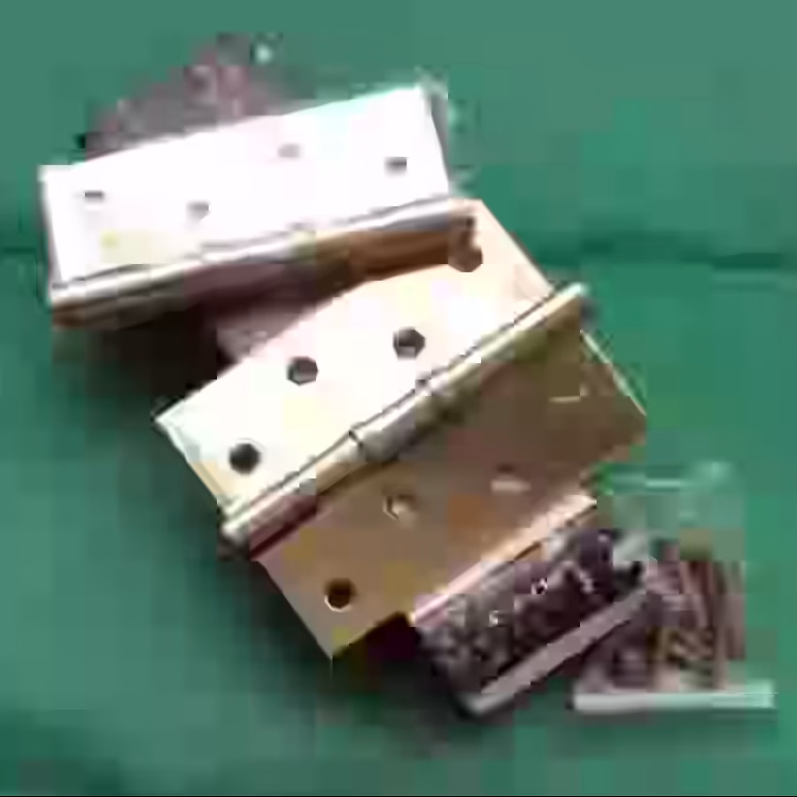 纯铜静音平开合页 图片 2