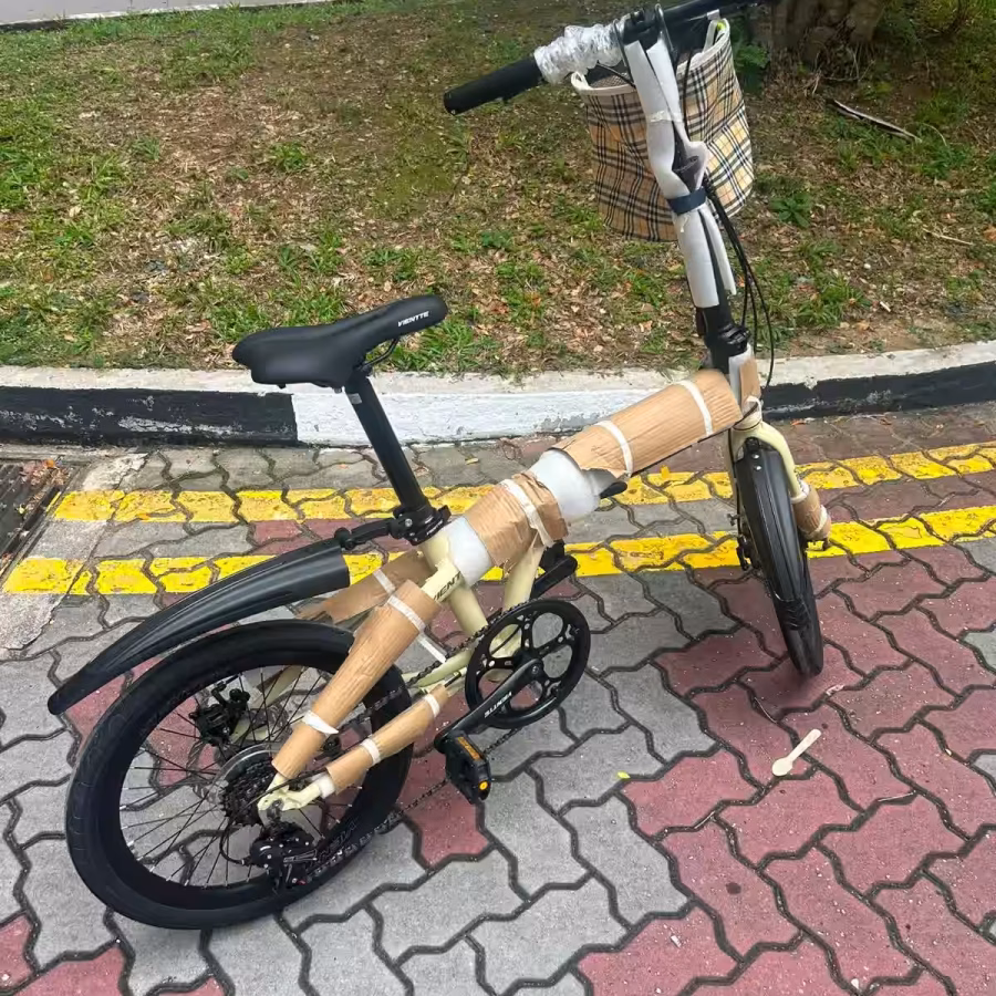 全新款全铝折叠自行车，20寸骑着超轻便，适合长时间骑行 图片 4