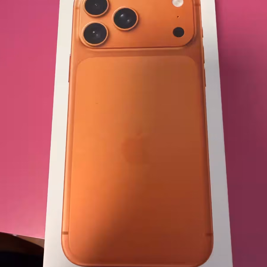 全新没开封17 PRO MAX 512G 橙色 1920新币 先来先拿  图片 1