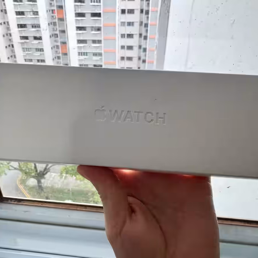 Apple手表11/46mm/GPS/黑色 全新没激活 图片 1