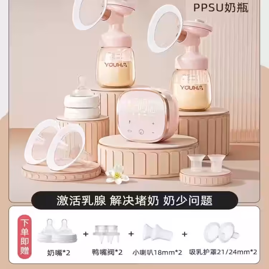 9成新吸奶器和二手婴儿推车 图片 1