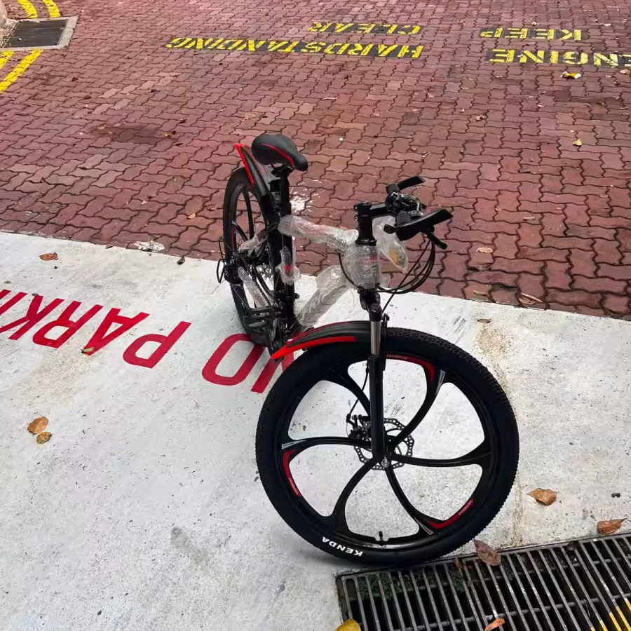 26寸刀轮山地车，承重超好，唯一一款可以长期载人的车子 图片 3