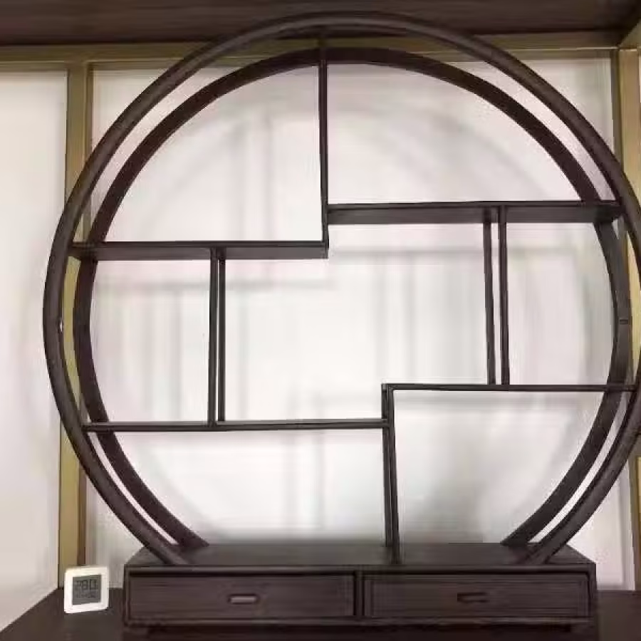 鸡翅木 博古架 图片 1