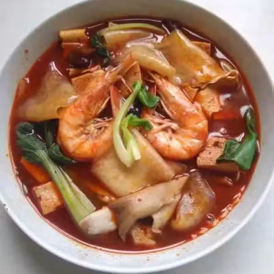 正宗甘肃定西纯手工土豆粉条宽粉.流汁宽粉.火锅粉 图片 4