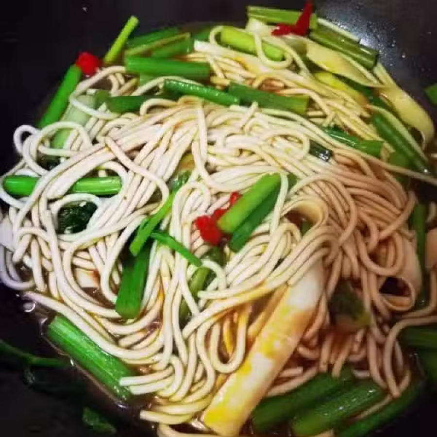 正宗甘肃定西纯手工土豆粉条宽粉.流汁宽粉.火锅粉 图片 5