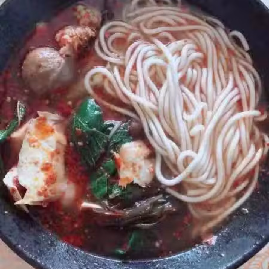 正宗甘肃定西纯手工土豆粉条宽粉.流汁宽粉.火锅粉 图片 6