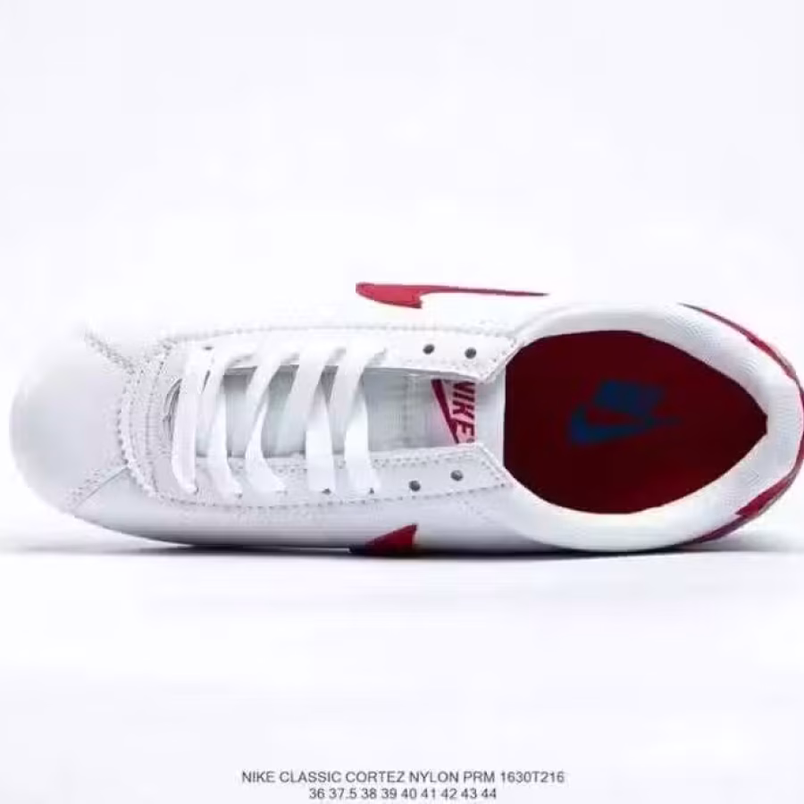 耐克女鞋*全新Nike Classic Cortez Shoes White 图片 3