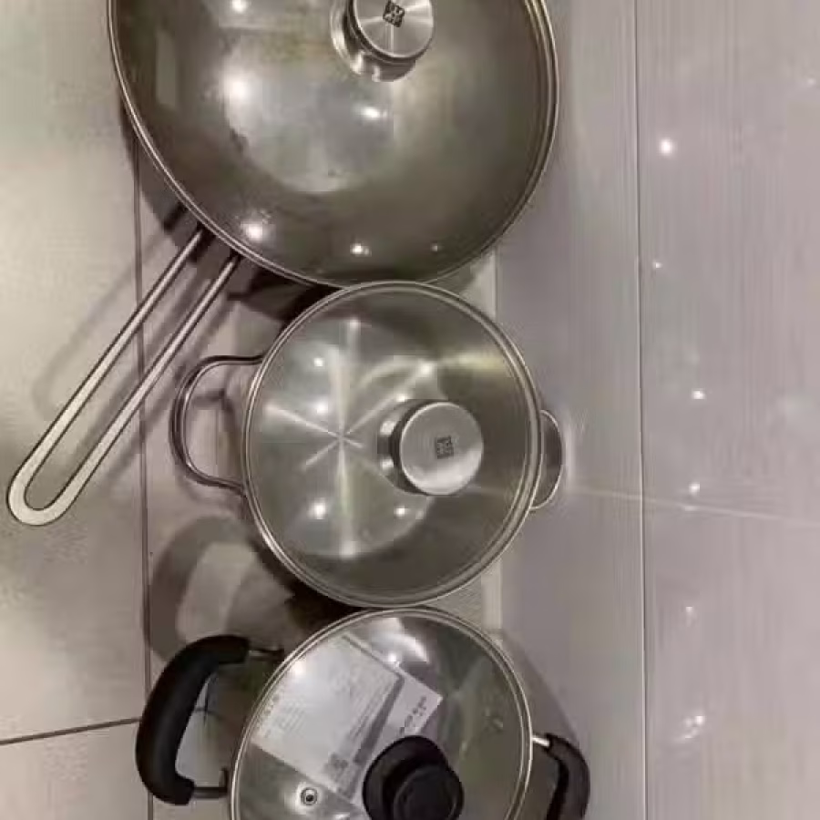 双立人Zwilling炒锅+汤锅 wok pan & Stewing pot 图片 4
