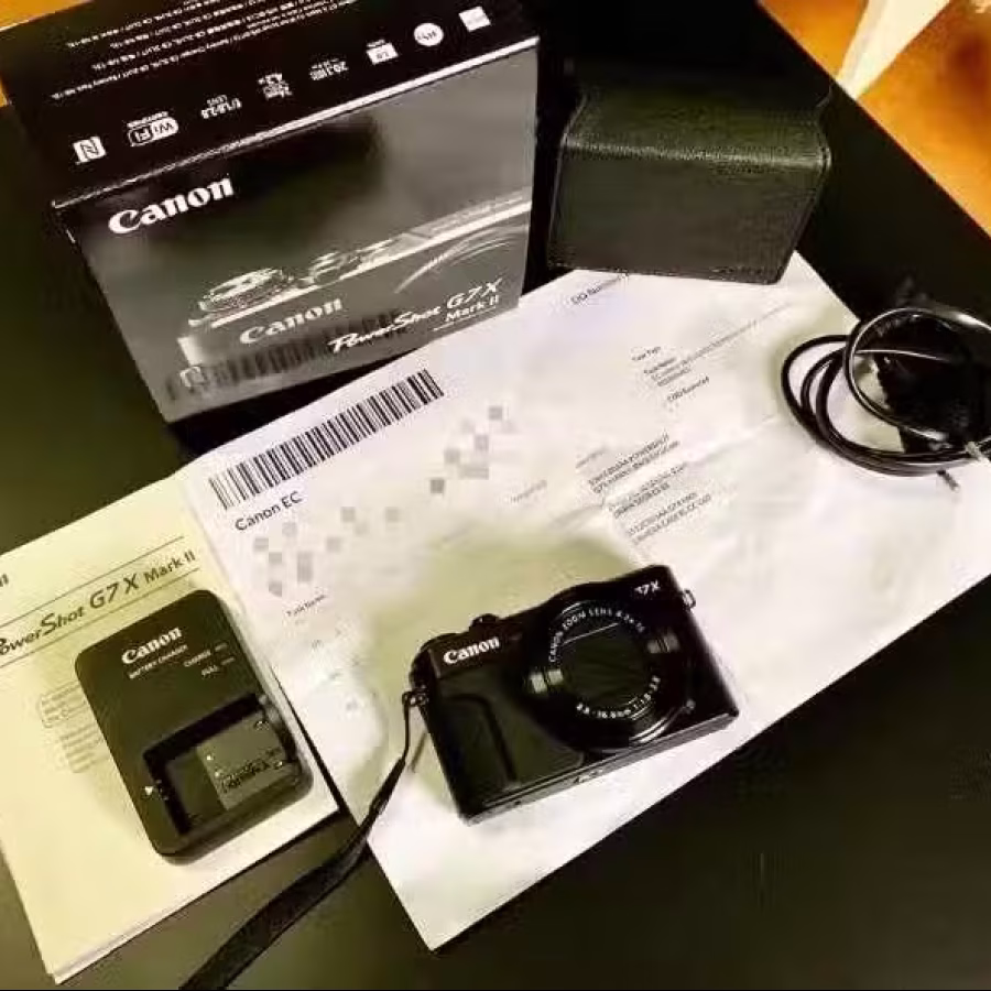 Canon powershot G7x mark ii  9.5成新佳能新相机！ 图片 1