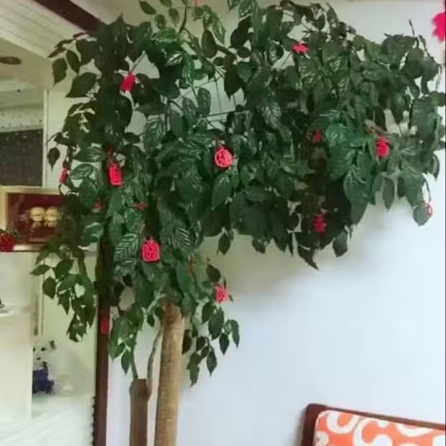 全新.新年植物盆栽装饰挂件.家用商用.大植物小植物都可用 图片 7