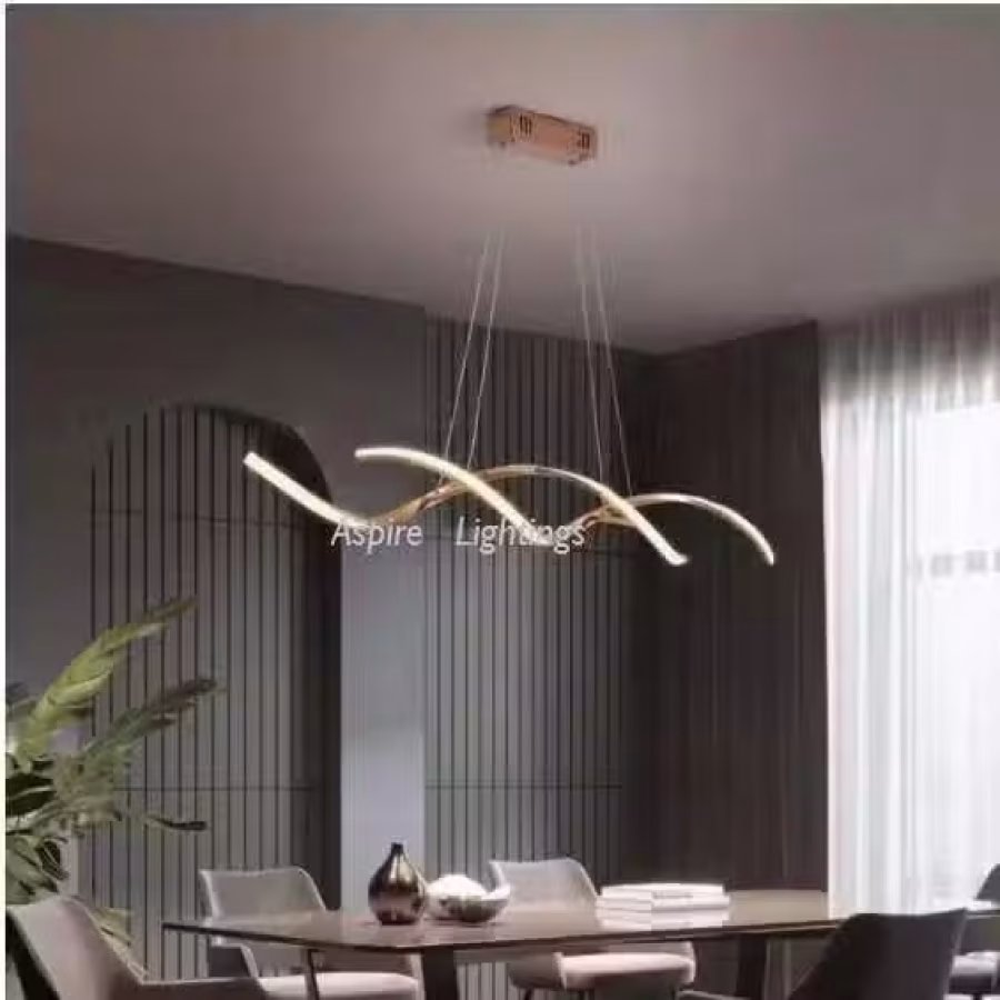 LED Pendant Light MBS Wave Special Rose 图片 1