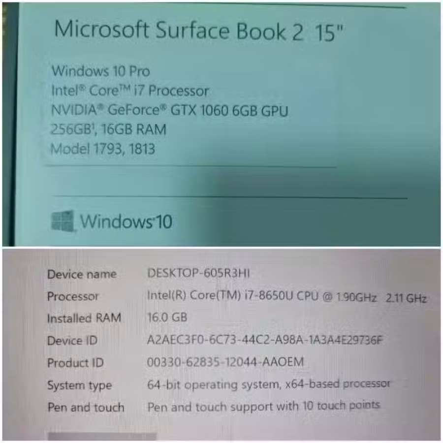 微软Surface Book 2 15寸高配 GTX 1060独显 图片 3