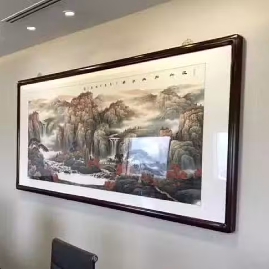新加坡字画装裱 图片 7